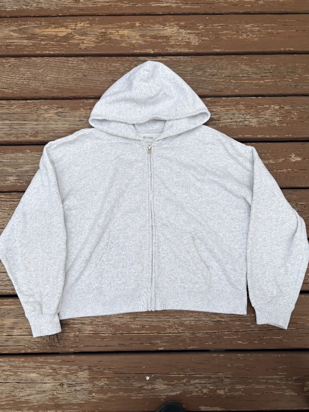 Hollister Feel Good Zip-Up Hoodie | S